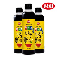 삼화식품 척척척 만능간장, 900ml, 3개