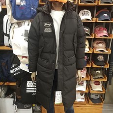지프 롱기장 이중밴드 노출지퍼 다운점퍼 JJ8JPU401 다운패딩점퍼