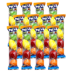 피니 피지 4가지 과일모양 껌, 20g, 12개