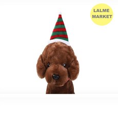 랄미마켓 고양이 강아지 크리스마스 모자 고양이크리스마스모자, 산타모자, 1개