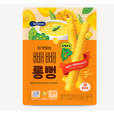 베베쿡 처음먹는 빼빼롱뻥 유아과자 30g, 구운옥수수30g*6봉, 6개