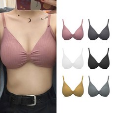 러브핑코 팬티 3매 + 리본 브라렛 6개 세트 브래지어