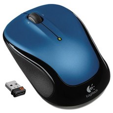 【赫4D】 Logitech M325 마우스-광학-무선-무선 주파수-파란색-USB-스크롤 휠 MI_1C30 마우스 게이밍마우스, mi 본상품선택, mi 본상품선택