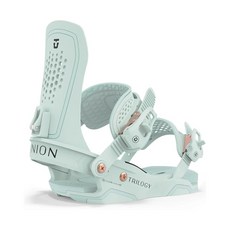 유니온 트릴로지 여자 스노보드 바인딩, Seafoam Green, S 4-6.5, 1개