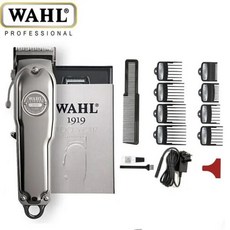 Wahl 전문 무선 매직 클립 헤어 클리퍼 100 분 이상 실행 시간 5 성급, Wahl 1919+영국 플러그