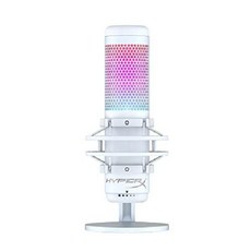 하이퍼엑스 쿼드캐스트 S 게이밍 마이크 (화이트), RGB Lighting_QuadCast | White, RGB 조명