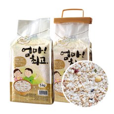 엄마최고 20곡담은쌀 10kg (5kg진공2개), 10, 1개