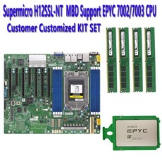  H12SSL-NT Rev 2.0 서버 마더보드 EPYC 7453 74F3 7443P 7443 7413 7373X 73F3 7343 7313P 7313 7 11.H12SSLNT and 7313  상품 이미지