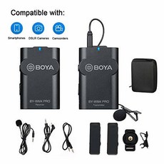 2.4GHz Wireless Lavalier Microphone System BOYA by-WM4 Wireless/9794, 상세내용참조