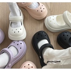 메리제인 여름 통굽샌들 EVA슬리퍼 데일리 여성 키높이