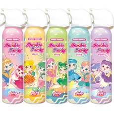 250ml x 5개 핑키통키 버블파티 유아 버블 클렌저 거품 목욕놀이 바디워시, 5개 세트(색상혼합)