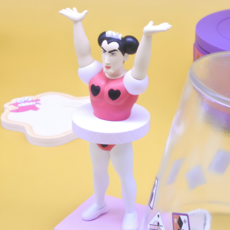 웃긴 선물 짱구 빌런 중성마녀 피규어 양치컵, 중성마녀 양치컵 조마