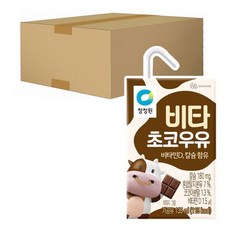 청정원 비타 초코우유 135ml x 32개