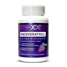 Genex Formulas Resveratrol Extra Strength 제넥스 포뮬라 레스베라트롤 엑스트라 1500mg 90정, 1팩