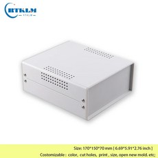 전기 정션 박스 아이언 전자 프로젝트 하우징 인클로저 컨트롤, 1.BDA40004(W170)-A1, 1개