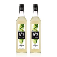 1883 라임시럽 1000ml, 2개