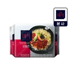 더미식 비빔면 138g x 4개입, 3개