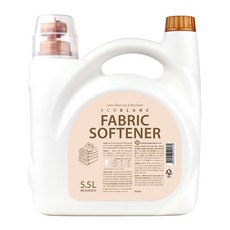 에코블랑 유아유연제 5.5L 베이비파우더, 2개