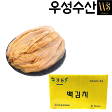 강동 씻은김치 박스포장, 10kg, 1개