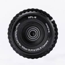 니콘 SLR DSLR 카메라용 홀가 HPLN 0.25mm 핀홀렌즈 블랙