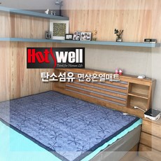 핫스웰 DC24V 탄소온열매트 발열매트 싱글 더블 전자파걱정 no!, 더블-레드