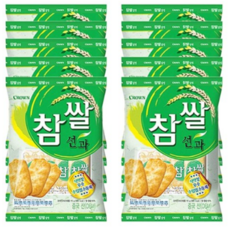 크라운 참쌀선과, 115g, 10개