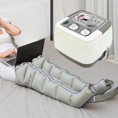 원진 공기압 다리마사지기 슬림퀸 Q1060 6구 (본체+장화) 공기압 발 안마기 사지압박순환장치