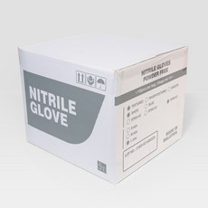 Hi-Tech 크린룸 니트릴 장갑 하이텍 NITRILE GLOVES 12인치 500켤레-1BOX