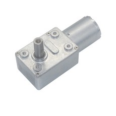 8MM 중공 축 12 볼트 모터 6 볼트 24 볼트 웜기어 모터|직류 전동기|, 1개, 24V, 150rpm