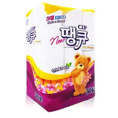 [비바_마켓]땡큐 화장지 3겹 15m 30롤 두루마리 롤휴지 두루마리화장지 선물용휴지 집들이선물 롤화장지 3겹화장지[부재시_문자요망], [단일_], [단일_]