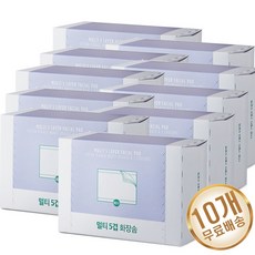 더페이스샵 fmgt 데일리 멀티 5겹 화장솜 80매x10개, 1개