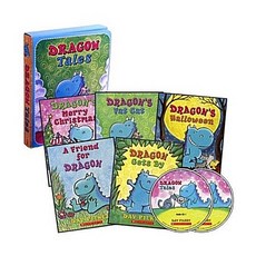 Dragon Tales 드래곤 테일즈:(리더스 5권+CD 2장), Scholastic