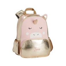 포터리반키즈 백팩 에밀리앤 메리트 골드 유니콘[해외배송] Emily & Meritt Gold Unicorn Critter Backpack