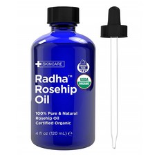 Radha Beauty Anti-Aging Rosehip Oil 라드하뷰티 안티에이징 로즈힙 페이셜 오일 4oz (120ml) 1개