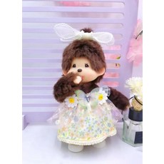 몬치치인형 monchhichi 세키구치 15cm, 53_여아용 20cm 프린트 스커트