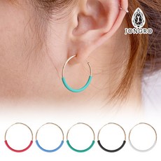 14k파이프링귀걸이