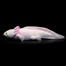 귀여운 Axolotl 봉제 인형 우파루파 멕시코도롱뇽 Ambystoma Mexicanum 동물 선물, 80CM  Pink