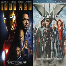 Marvel Comics Collection 2-Movie Bundle - Iron Man & X3: X-Men - The Last Stand 2-DVD Set null, 1, Marvel Comics Collection 2-Mov