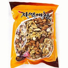 자연애찬 브라질넛 + 아몬드 + 호두 견과류 3종, 1Kg, 1개