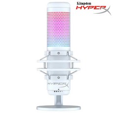 하이퍼엑스 HyperX QuadCast S RGB 마이크 (화이트)