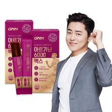 GNM 아르기닌 6000 맥스 타우린 비타민C 2박스, 325g, 2개