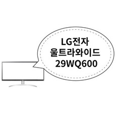 LG전자 울트라와이드 29WQ600, 상세페이지 참조, 1개