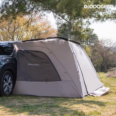 아이두젠 A1 차박텐트 차량용 캠핑 도킹텐트, 라이트그레이 중(170cm)