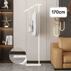 Datelier 북유럽풍 모던 스탠드 행거 철제형, 화이트