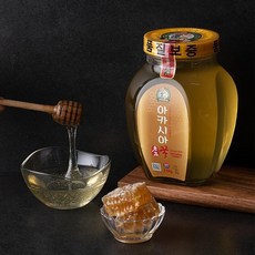 [소백산꿀아저씨]국내산 천연 아카시아 벌꿀 2kg, 단품, 단품