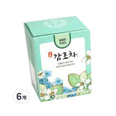 감로700 유기농 달콤한 어성초 감로차, 6개, 1g, 12개입