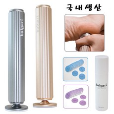 전동각질제거기 국산, 스페이스그레이 (연화보습제+연마패드2종), 1개, 1개