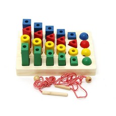 도형막대실꿰기