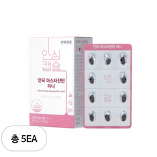 안국건강 아스타잔틴 미니, 5개, 60정