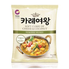 청정원 카레여왕 치즈코코넛, 108g, 8개